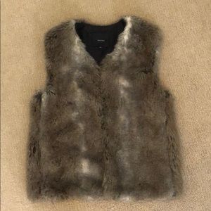 Talula faux fur vest